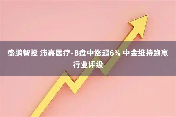 盛鹏智投 沛嘉医疗-B盘中涨超6% 中金维持跑赢行业评级